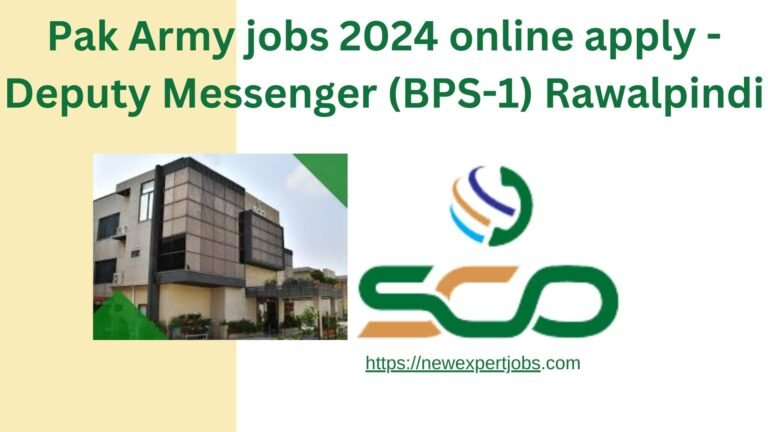 Pak Army jobs 2024 online apply for male