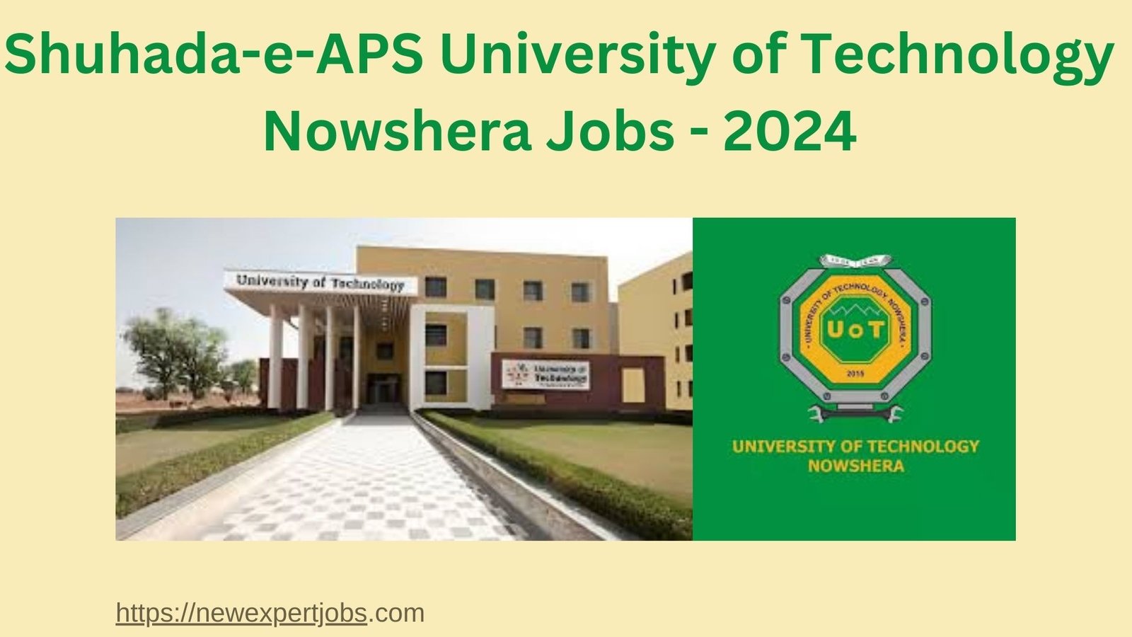 Shuhada-e-APS University of Technology Nowshera Jobs 2024